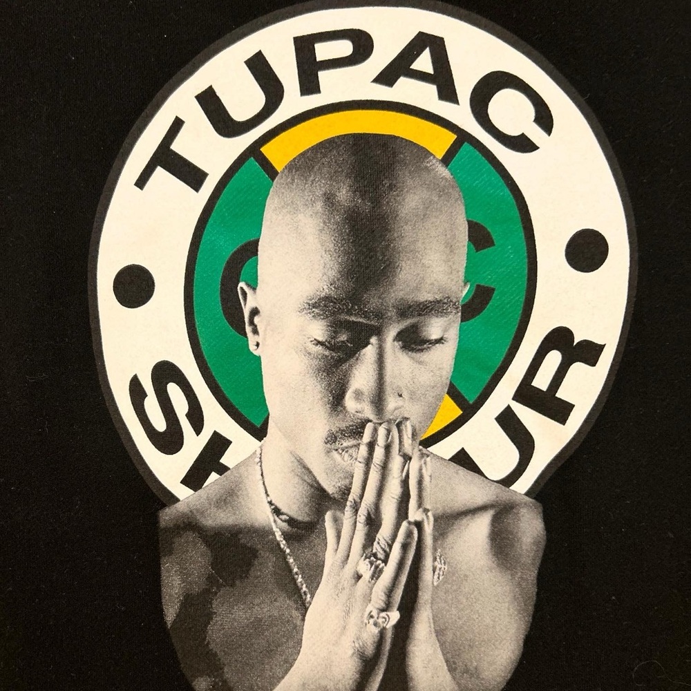 Cross Colours Tupac Crewneck Sweater - Picture 4 of 5
